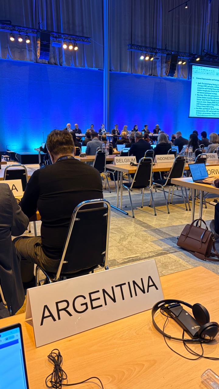 COMRA participó en la Asamblea General 2026 de la Asociación Médica Mundial